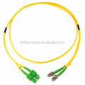 FC-SC Duplex 9/125um Singlemode Fiber Optic Cable Fiber Optic Patch Cord